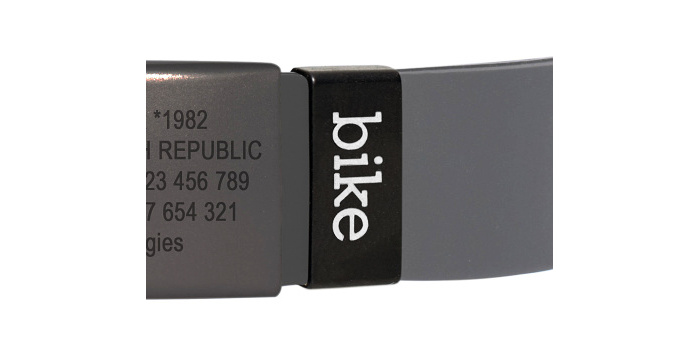 Mark Negro para cinturón de 14 mm color