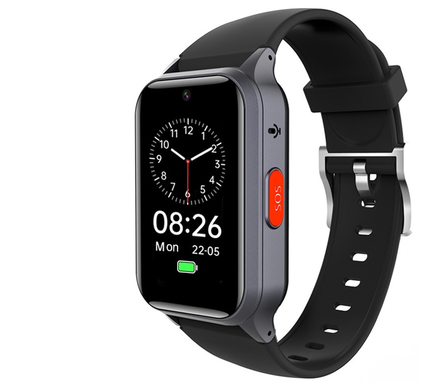 SOS watch BodyID Slim Senior Pro black