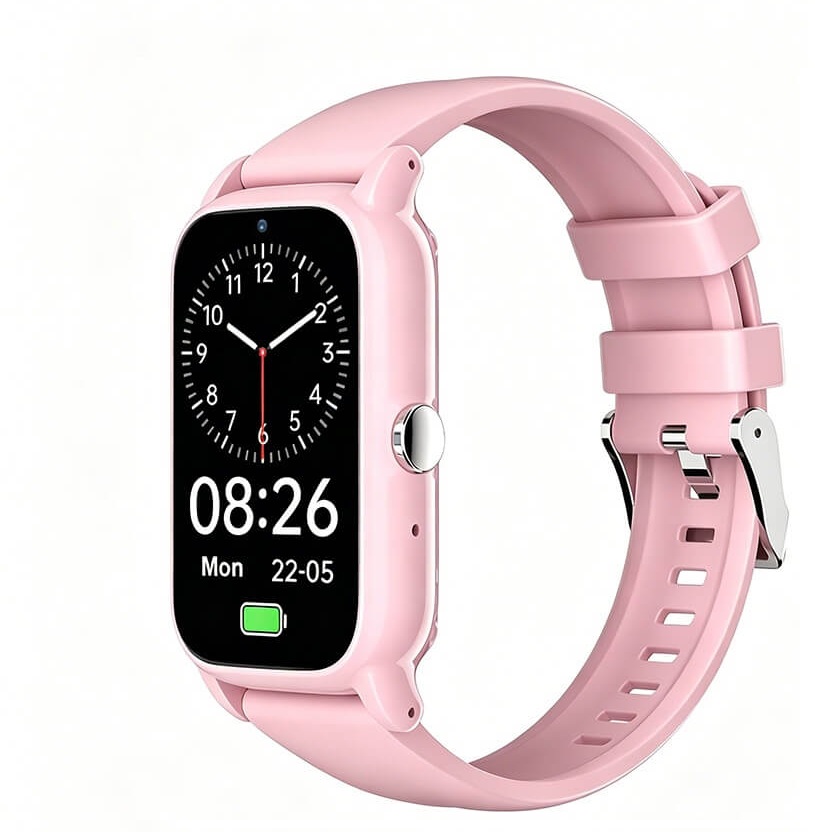 Dětské hodinky s GPS BodyID Slim X růžové