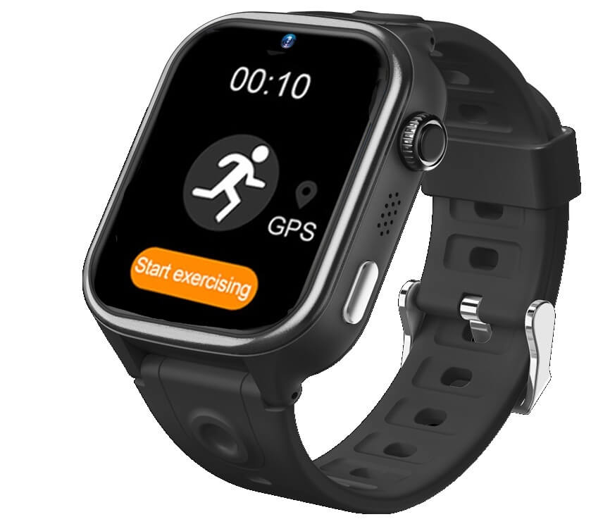Dětské hodinky s GPS BodyID 7X černé