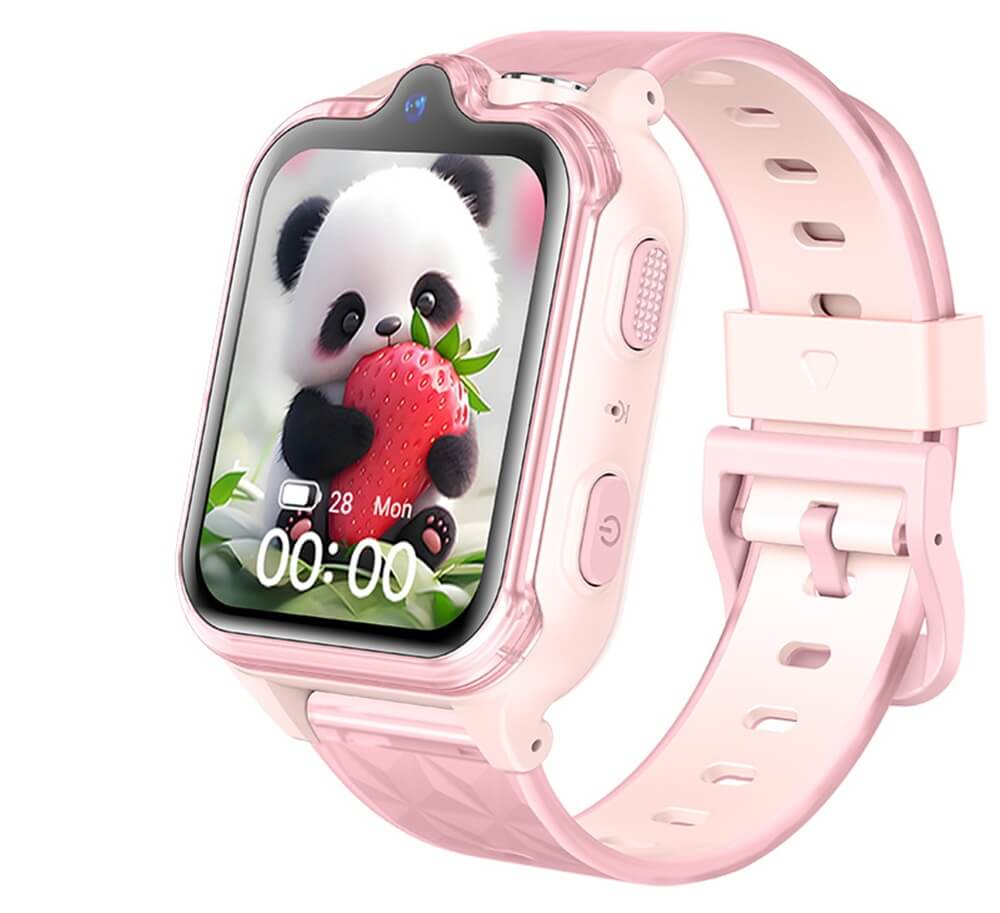 Dětské hodinky s GPS BodyID X Dual růžové