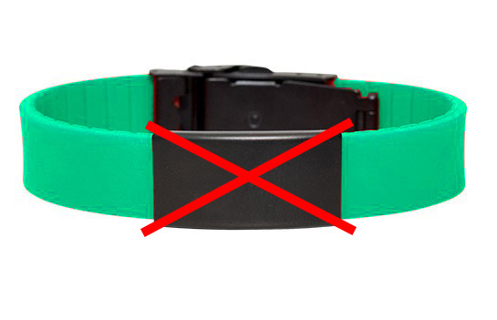 Band Light Black with clasp color