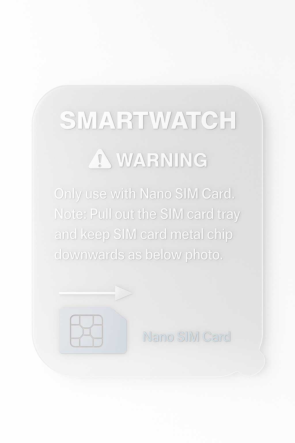 Vetro protettivo per smartwatch BodyGuard 5X - 4G
